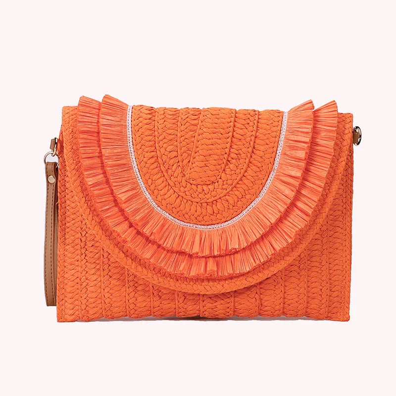 Raffia Straw Weaven Bag