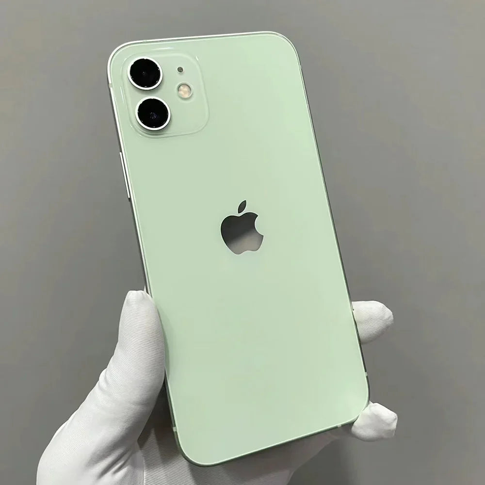 (Refurbished) Apple iPhone 12 5G Face ID Mobile SmartPhone Original Used Unlocked 6.1" 64/128/256GB ROM Hexa-core IOS 12MP Camera
