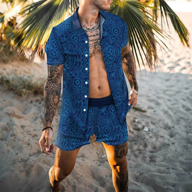 Designer style men two piece Beach set