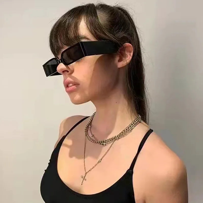 Luxury Rectangle Fashion Sunglasses