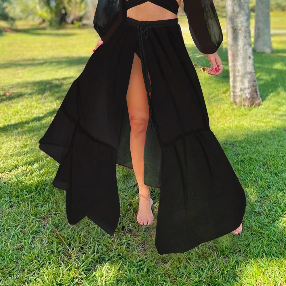 Puffer puff two piece swimsuit