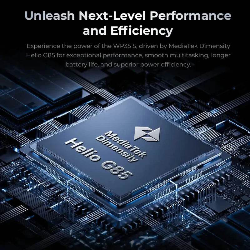 Oukitel WP35 S Rugged Phone 6GB+256GB 6.56'' 11000mAh Android 14 NFC OTG 4G Smartphone