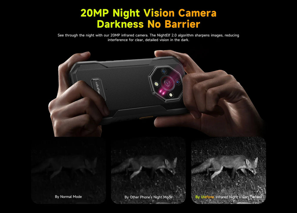 Ulefone Armor X32 4G Rugged Phone Android 14 Waterproof Smartphone 12GB RAM, 128GB ROM NFC Night Mobile Phone Global Version