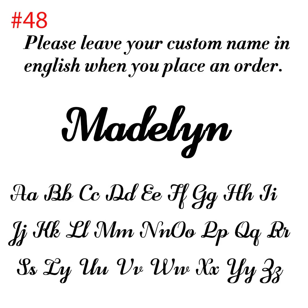 Personalized Gold Name Necklace