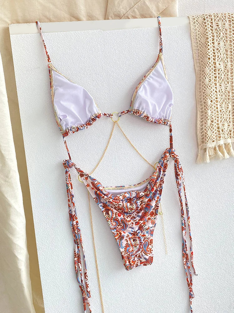 Jewelry bae two piece swimsuit