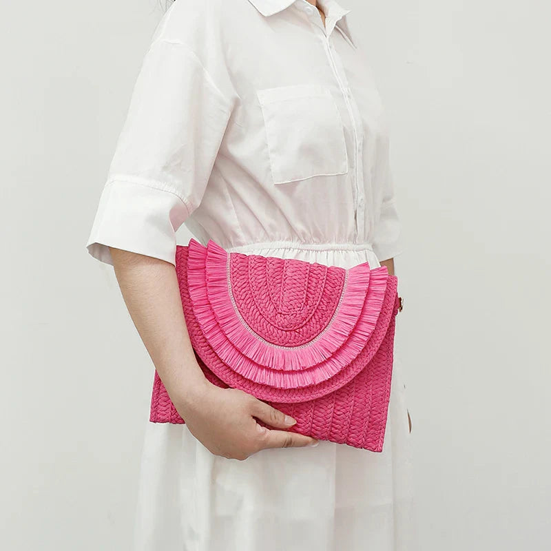 Raffia Straw Weaven Bag