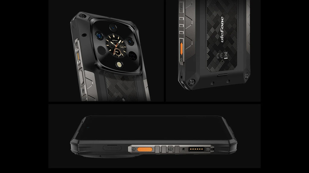 Ulefone AI Armor 28 Ultra 5G Thermal Imaging Rugged Phone MTK Dimensity 9300+ AMOLED Android Smartphone 1TB ROM