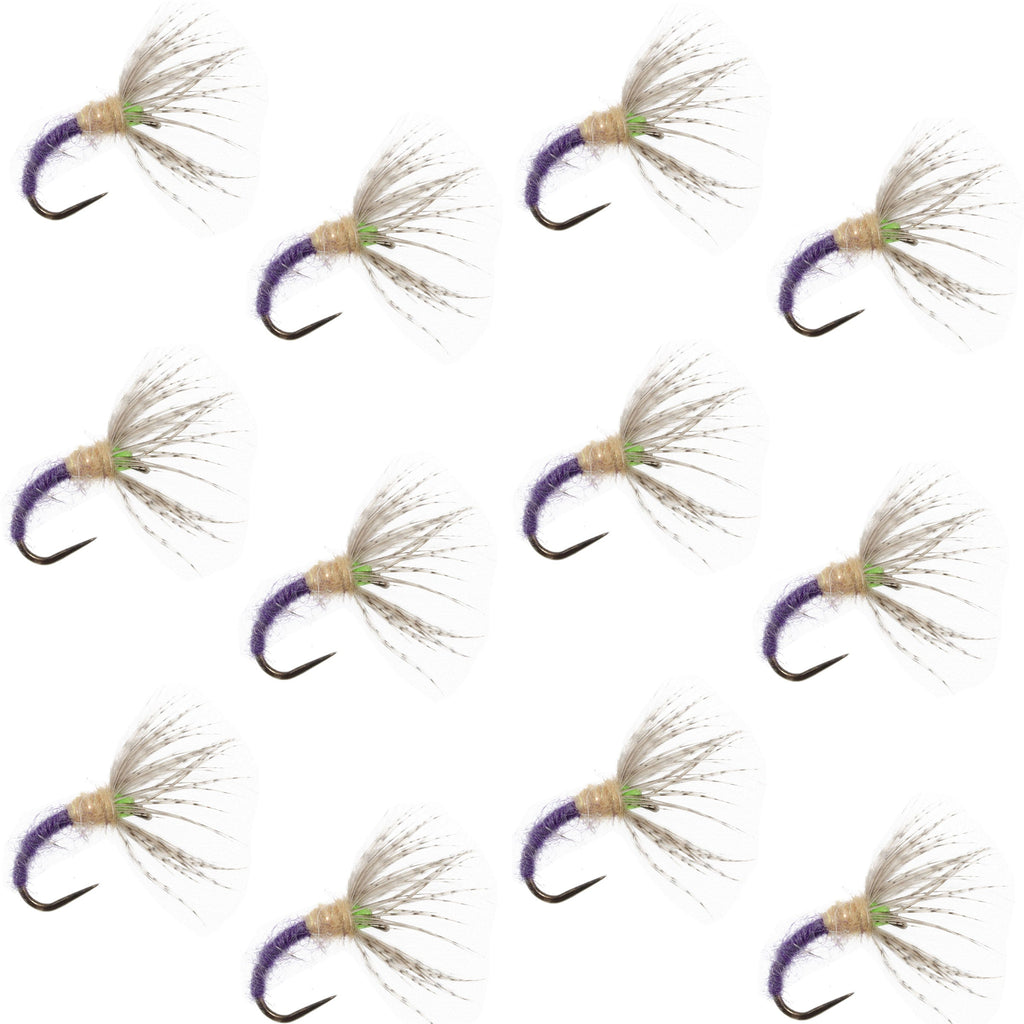 Grave Digger Sakasa Kebari - 12 Tenkara Flies - Size 10