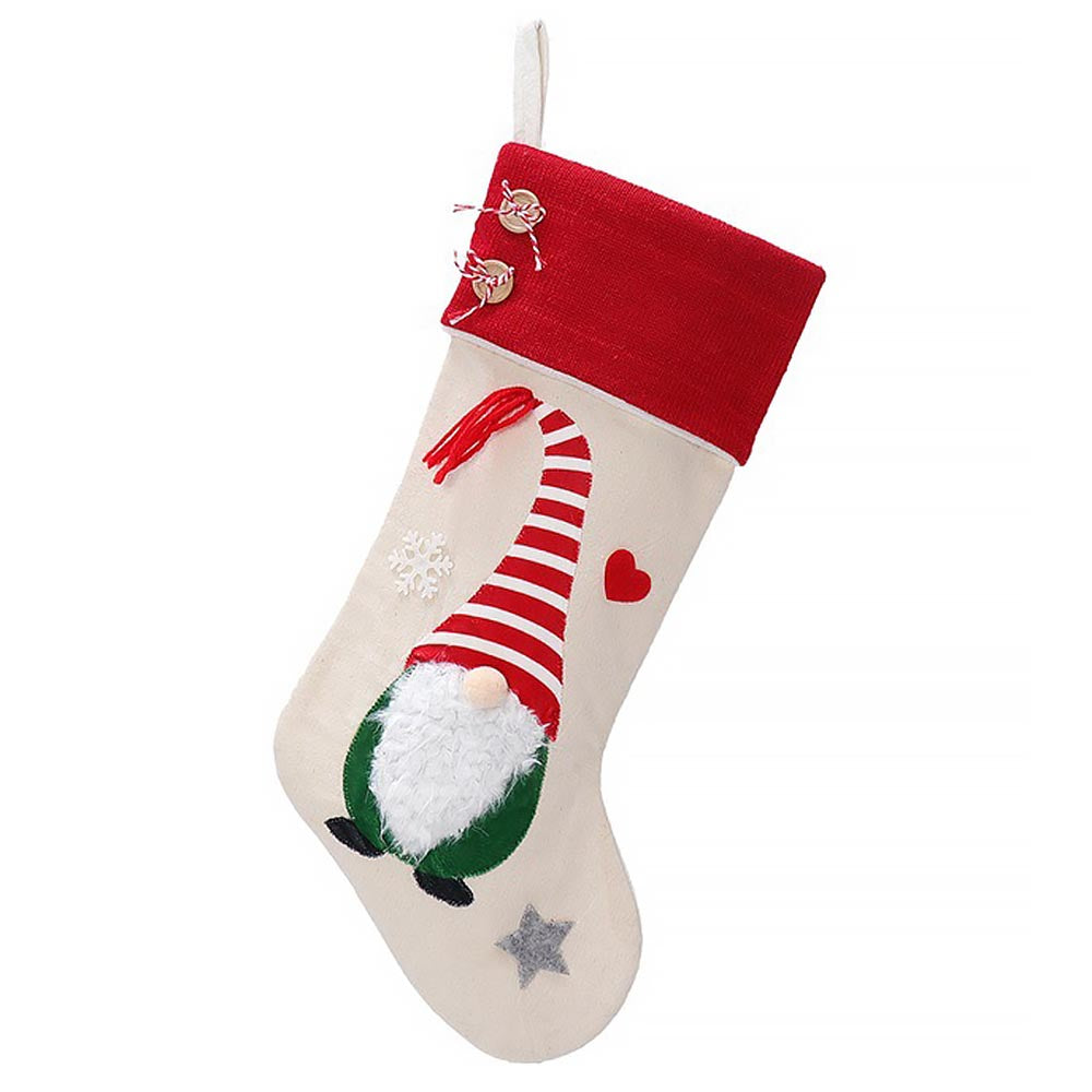 Santa Claus Christmas Stocking Ornament 3-Piece Set | NCS