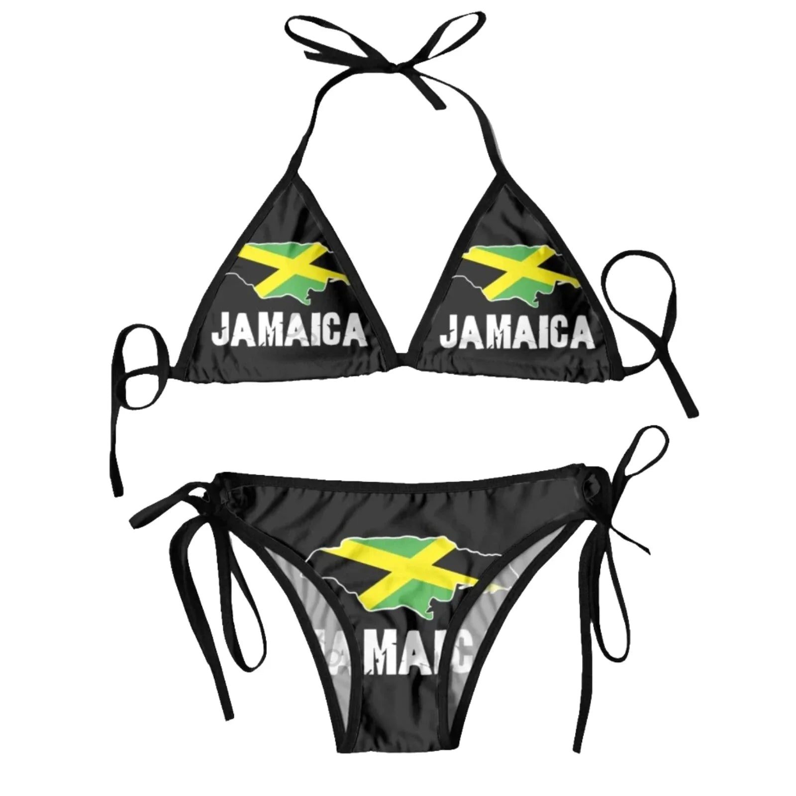 Jamaican Flag two piece swimsuit