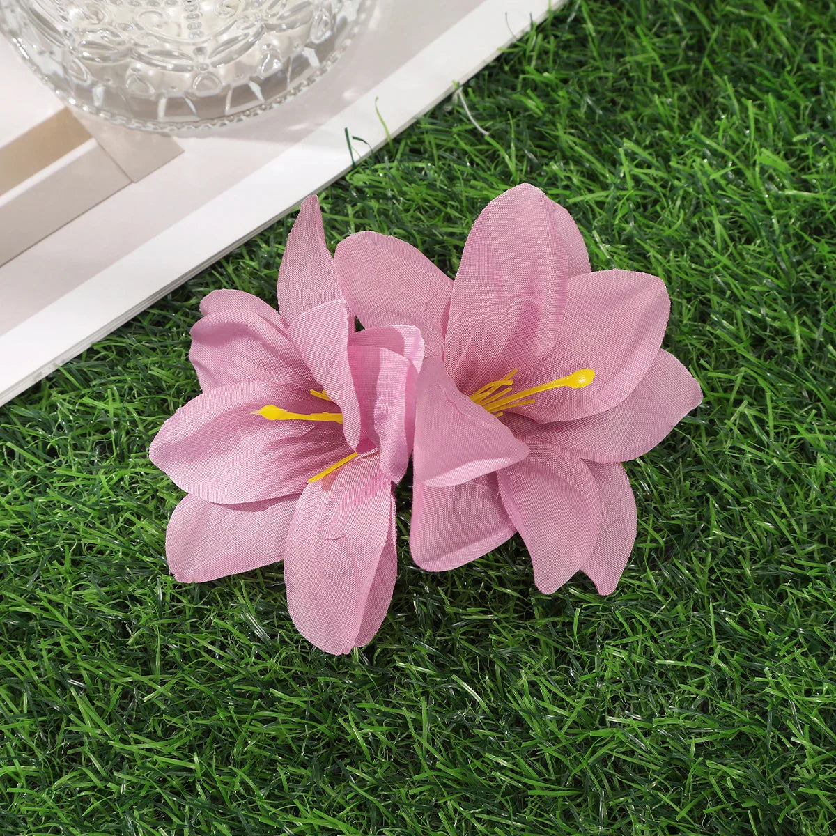 Gladiolus Flowers Small Hair Clip accessory