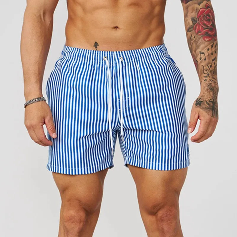 Men vintage style sports outdoor beach shorts