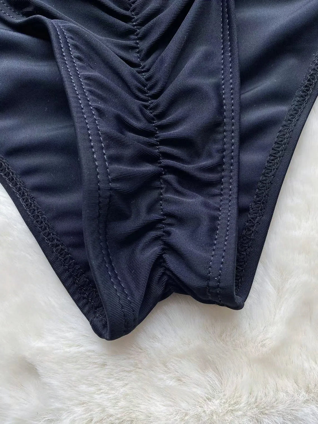 Black rose one piece swimsuit