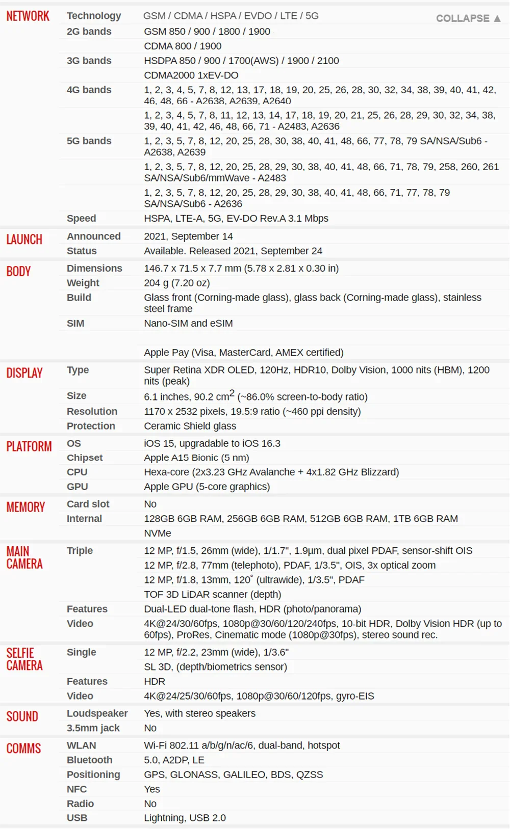 (Refurbished) Original iPhone 13 Pro Max Unlocked 128GB 256GB 512GB ROM A15 IOS Face ID NFC  6.7" iphone 13 pro max 5G Cell Phone