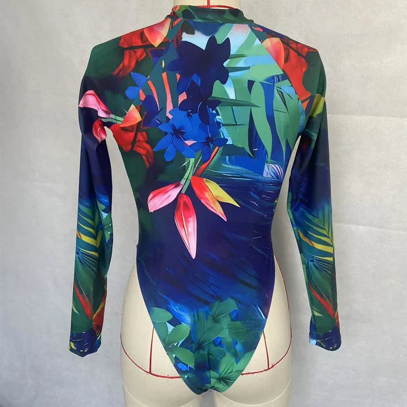 Tropical Blisser one piece swimsuit