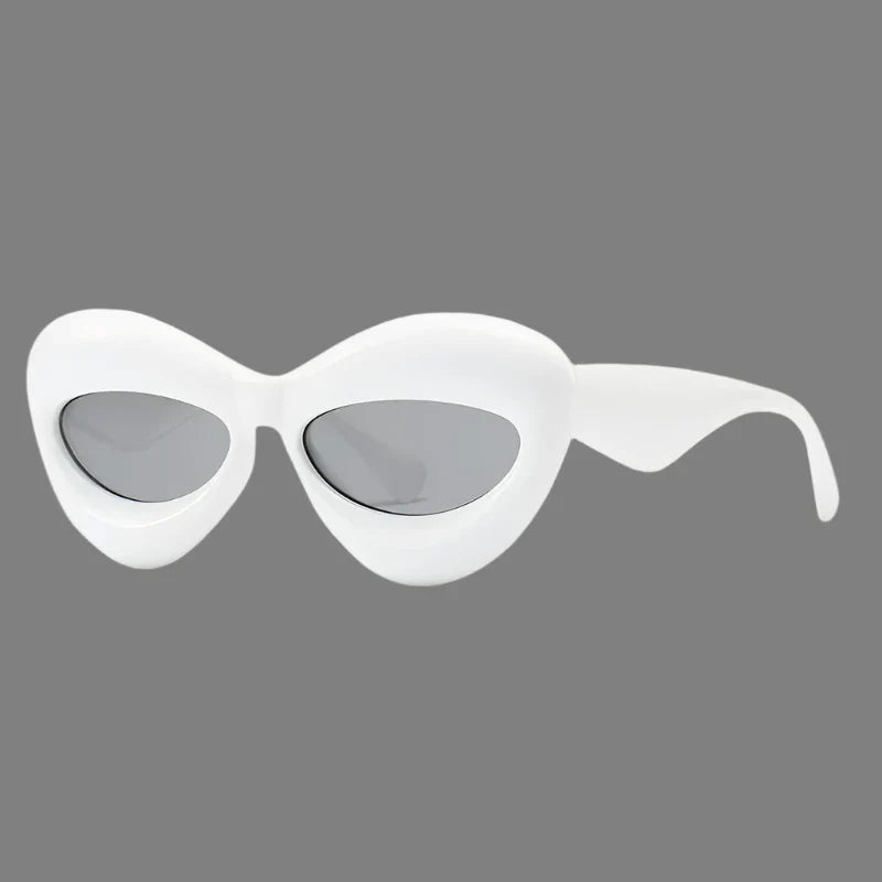Plush women Cat Eye Sunglasses