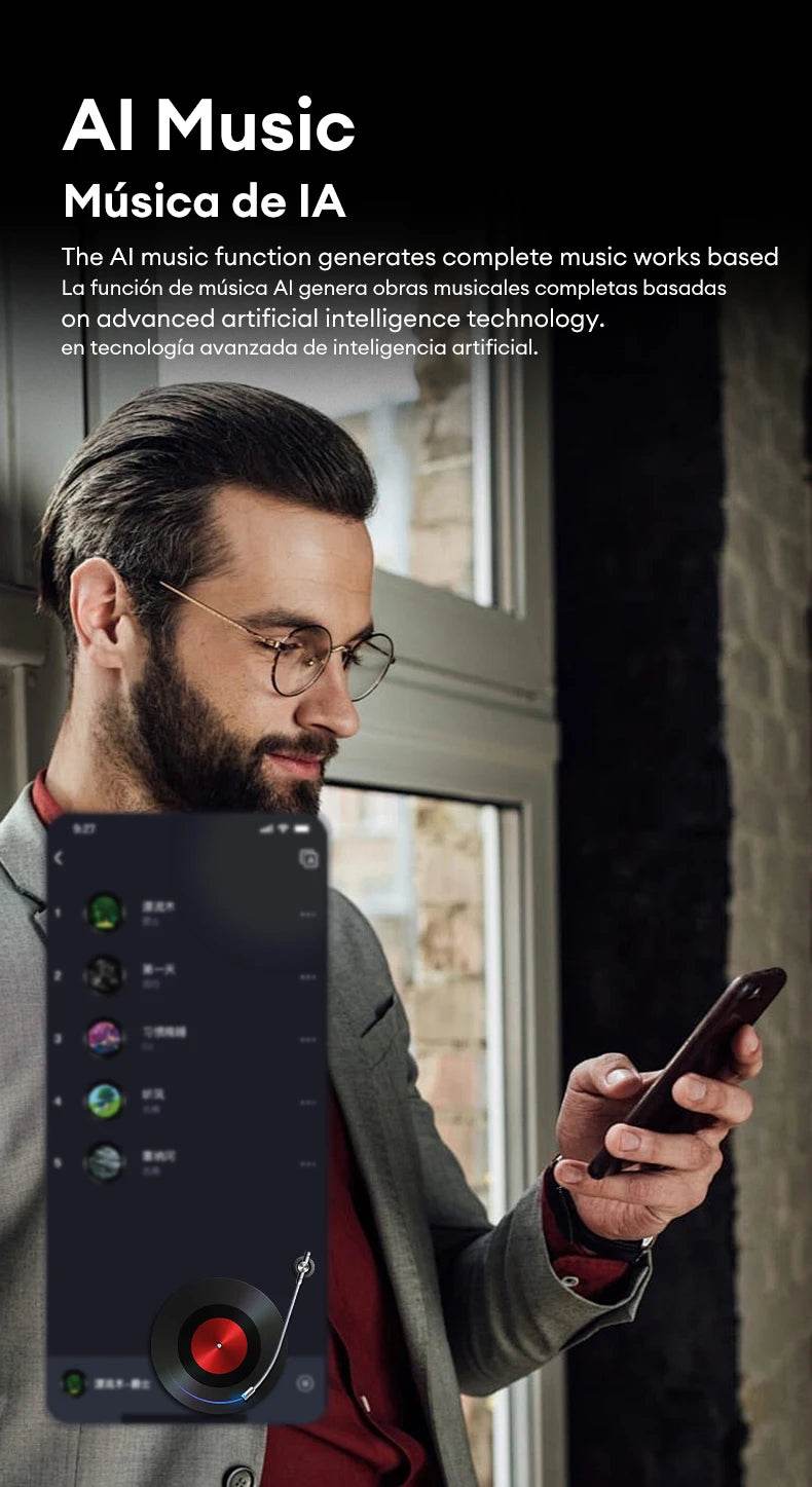 HYUNDAI HY-C8 AI Glasses Earphones With Camera Automatic voice translation Smart glasses Multi-function keys For Sports