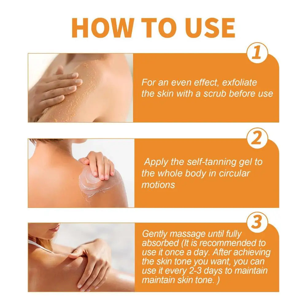 Intensive Sun Tanning Gel