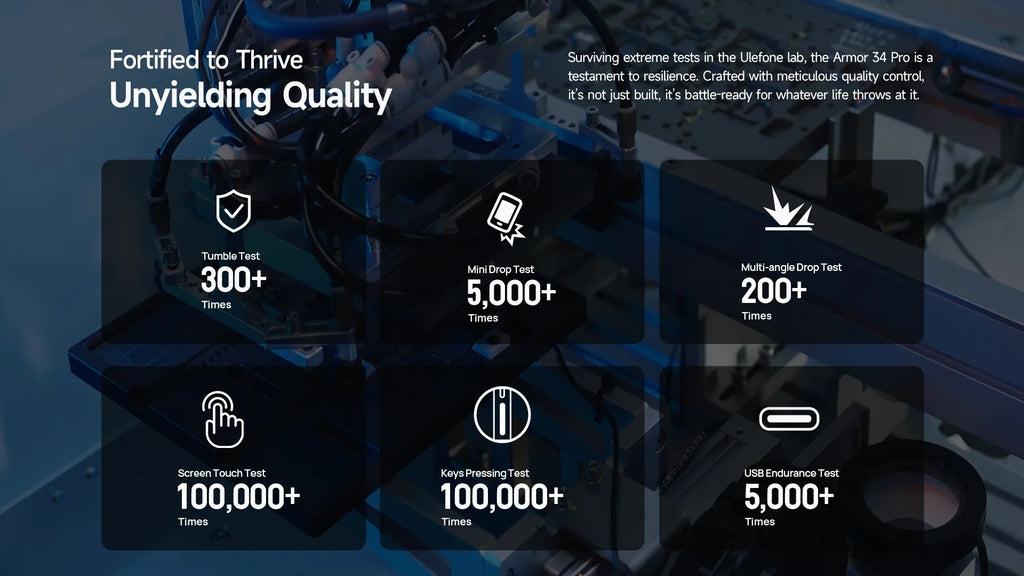 Ulefone Armor 34 Pro 5G AI Rugged Phone 25500mAh Up to 32GB+512GB Built-in Projector 120Hz 6.95" NFC Smartphone