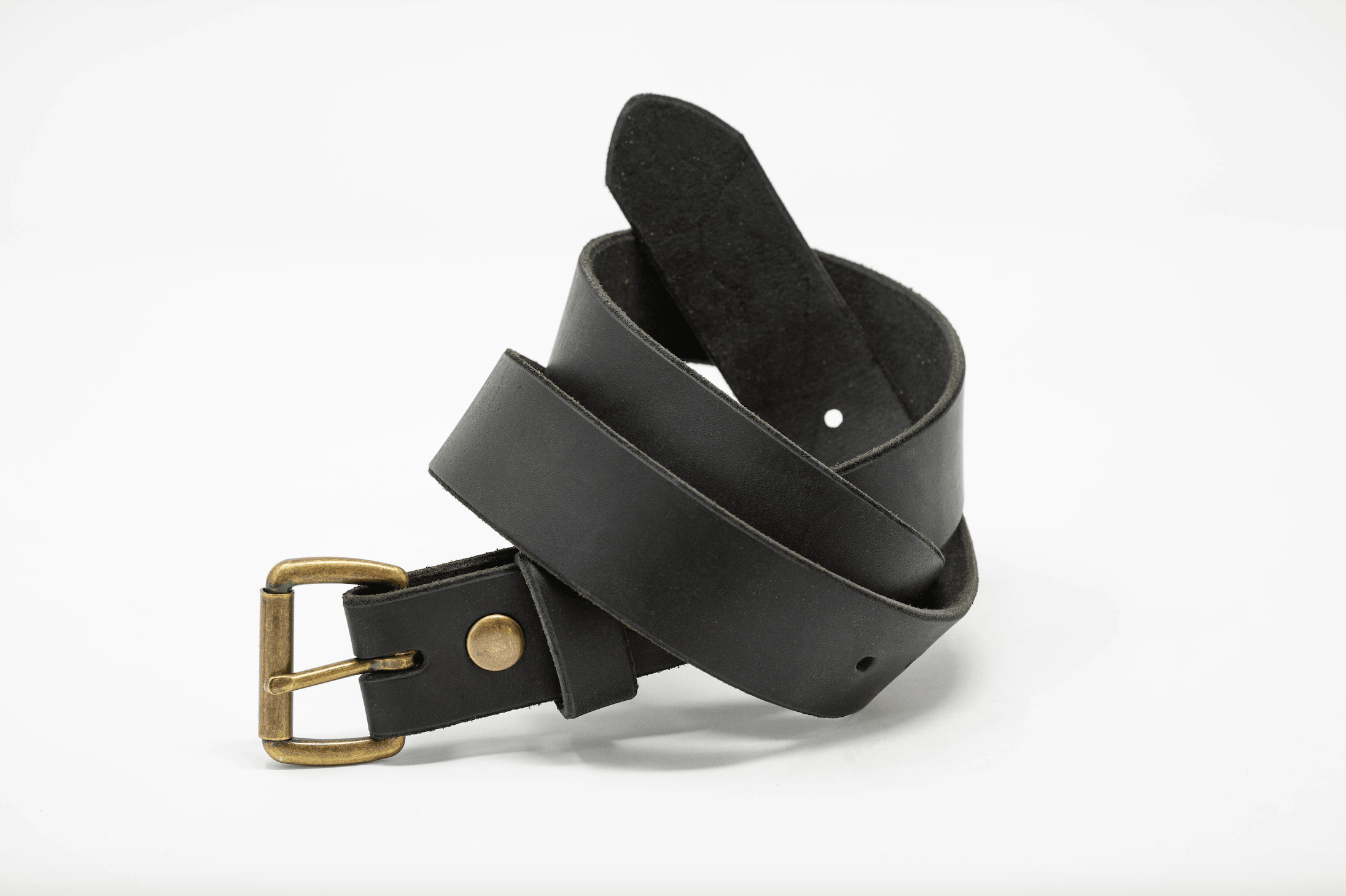 Antique Brass Roller Buckle Belts