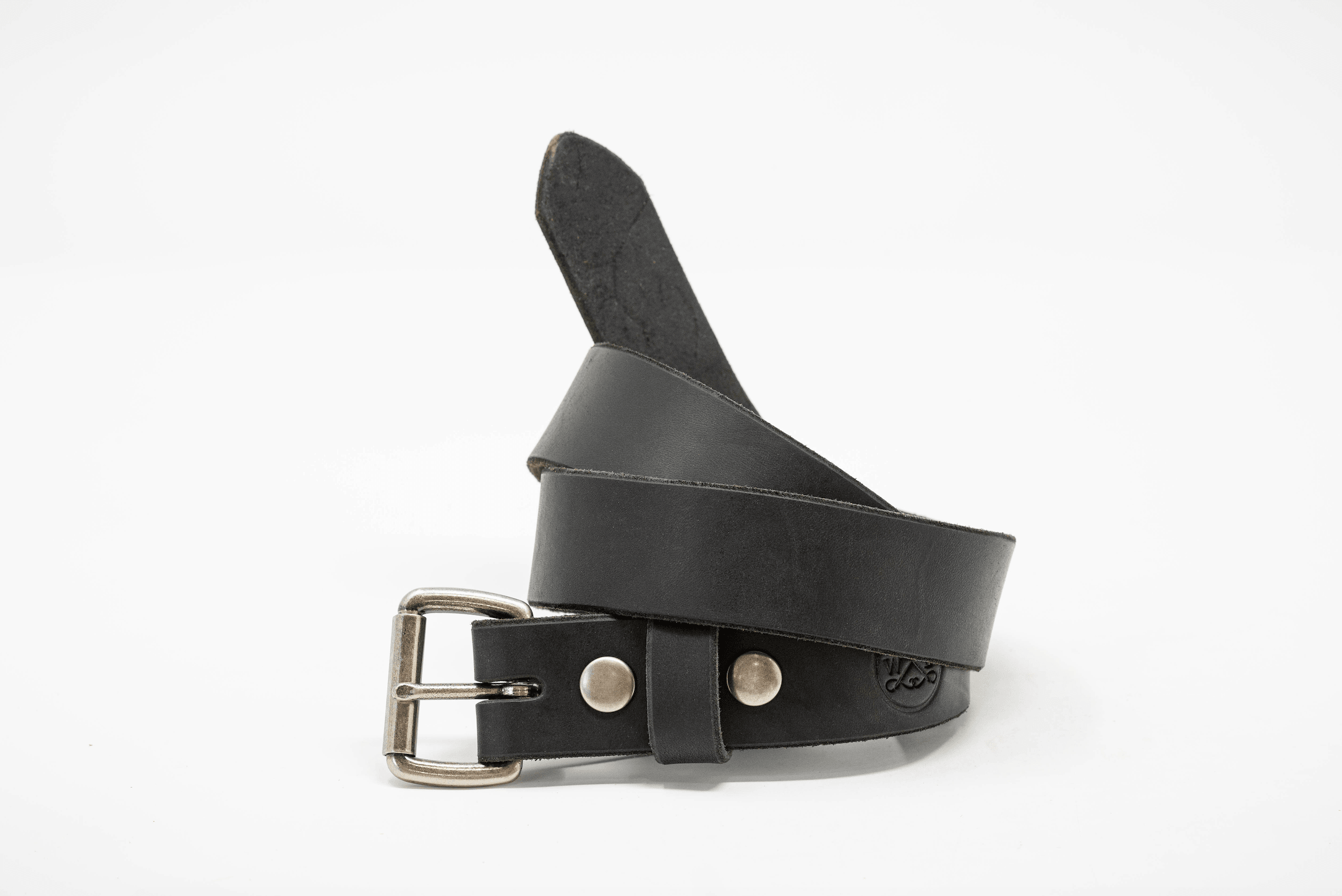 Antique Nickel Roller Buckle Belts