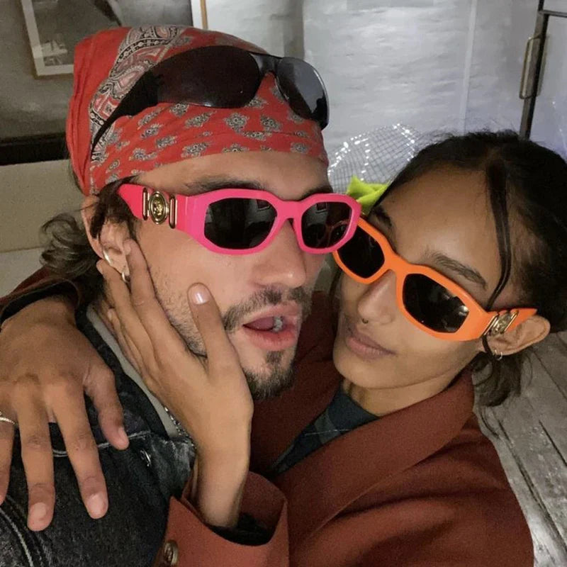 Vintage Small Rectangle Sunglasses