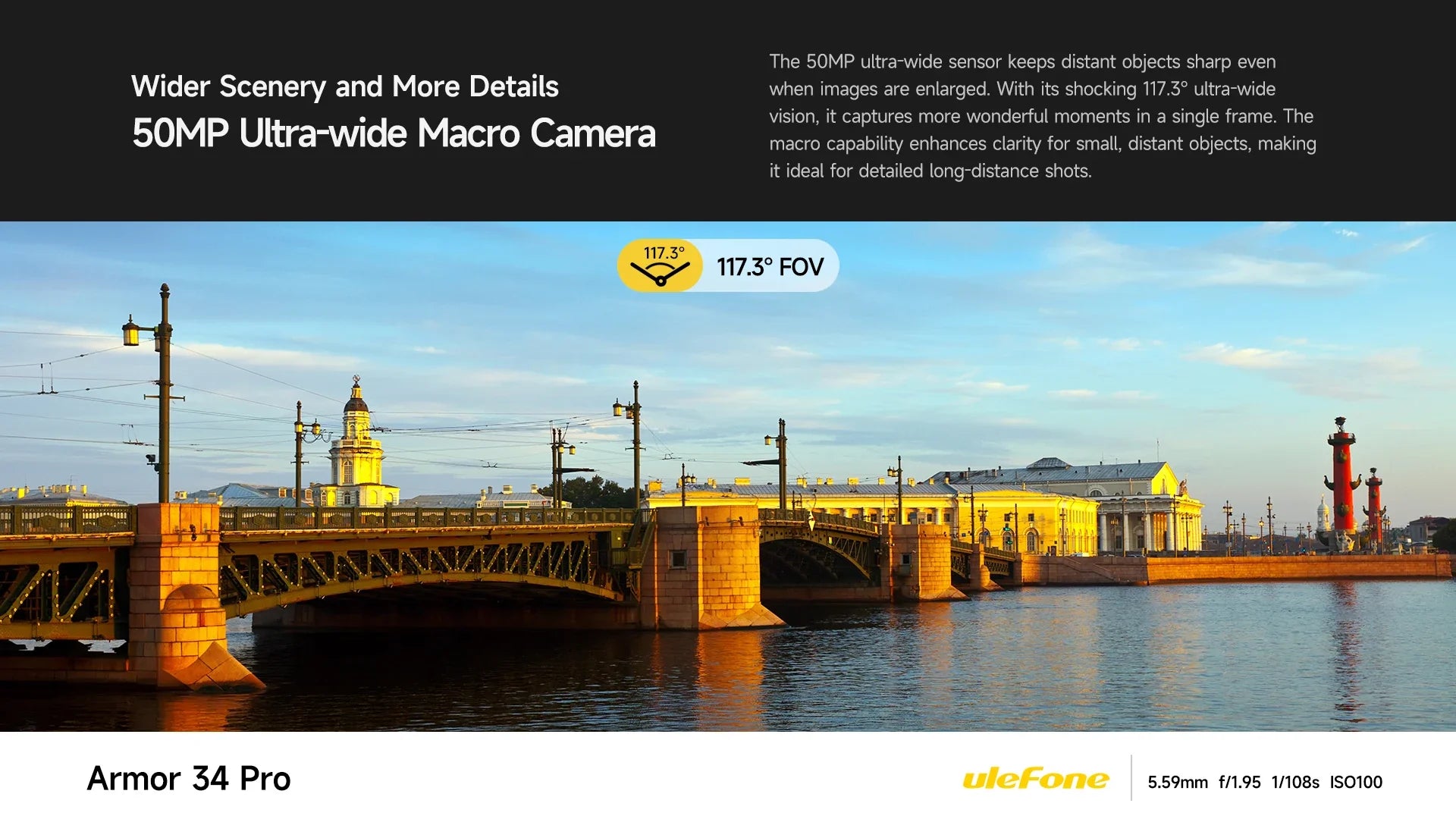 Ulefone Armor 34 Pro 5G AI Rugged Phone 25500mAh Up to 32GB+512GB Built-in Projector 120Hz 6.95" NFC Smartphone