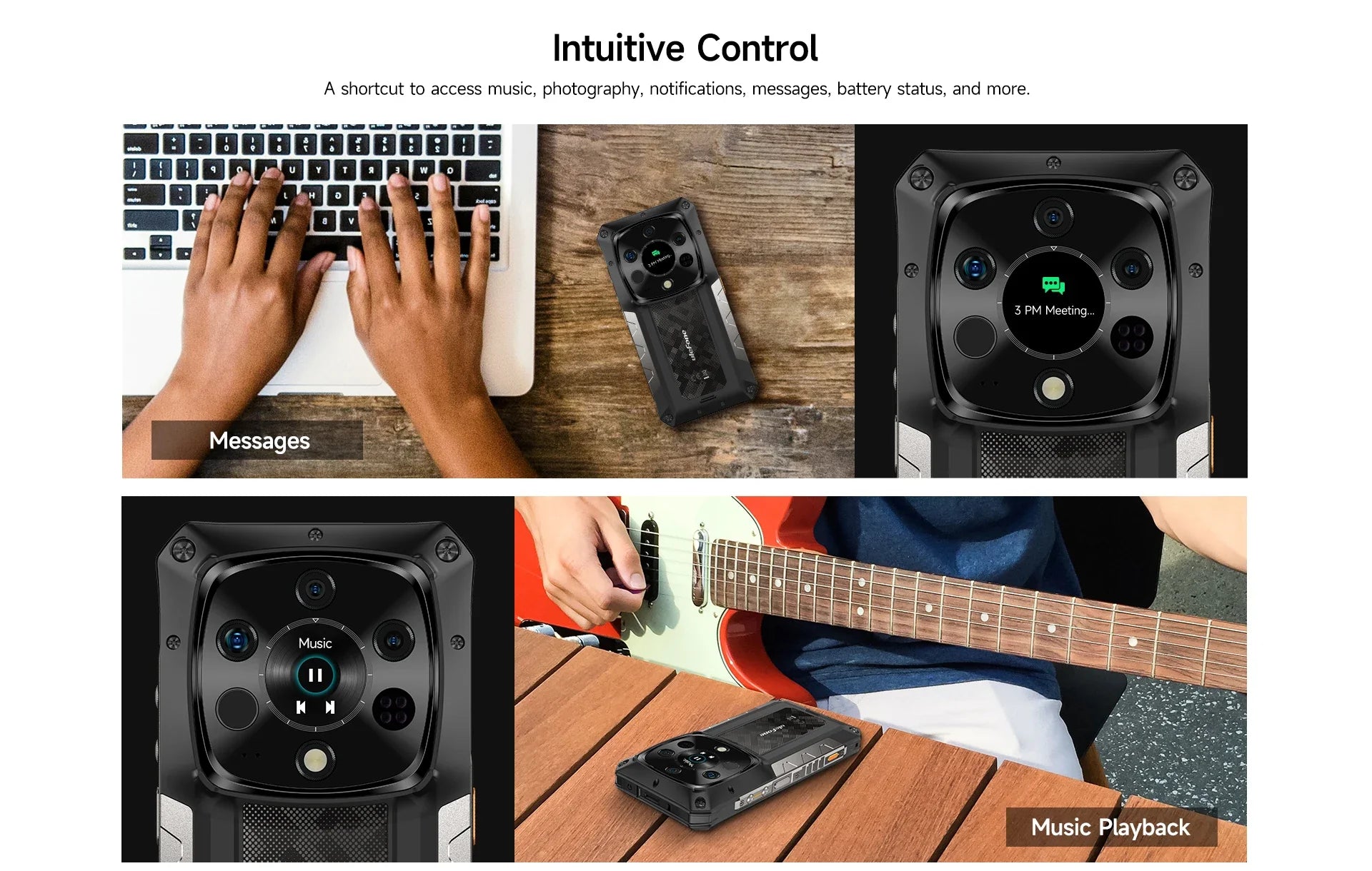 Ulefone Armor 28 Ultra 5G AI Thermal Imaging Rugged Phone Dimensity 9300+ 1TB ROM 32GB RAM Android Smartphone AMOLED Mobile