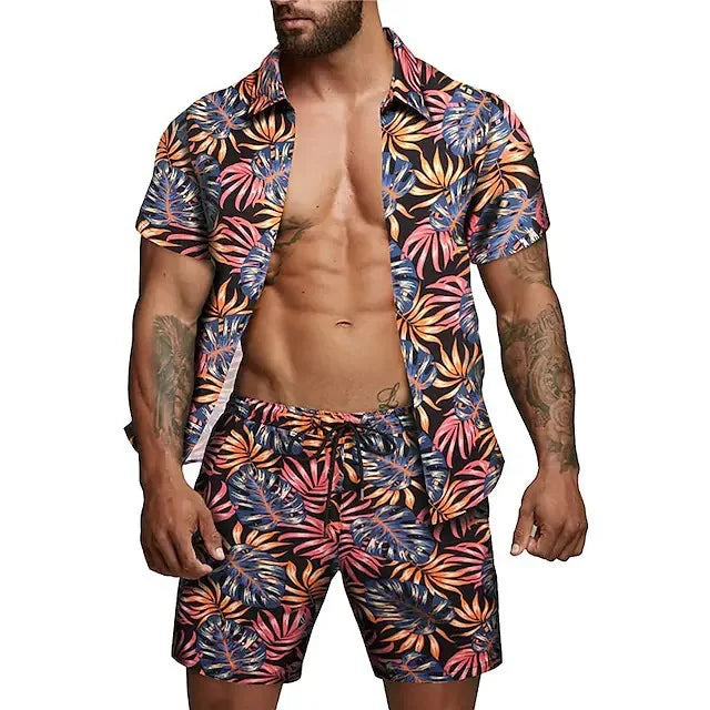Vacay Lifestyle men beach shorts set