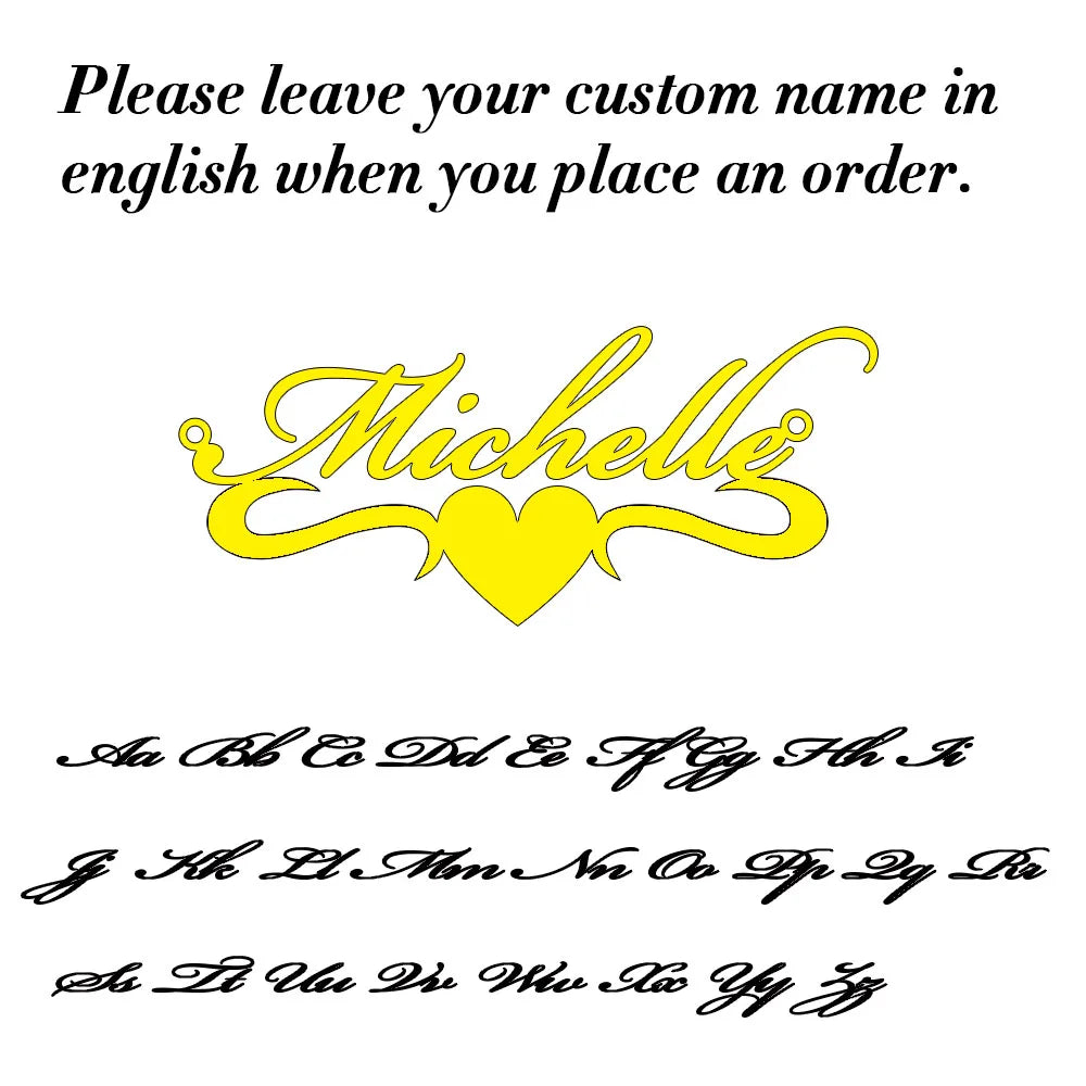 Personalized Gold Name Necklace