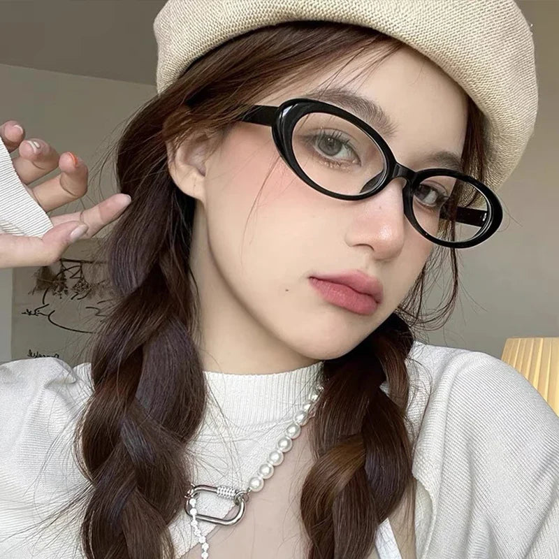 Popular Vintage Oval Sunglasses