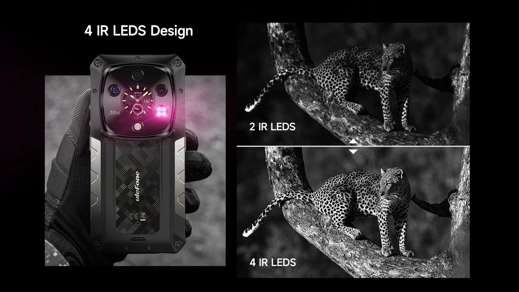 Ulefone Armor 28 Ultra 5G AI Rugged Phone 1TB ROM+32GB RAM Android Smartphone AMOLED 6.67" 10600mAh