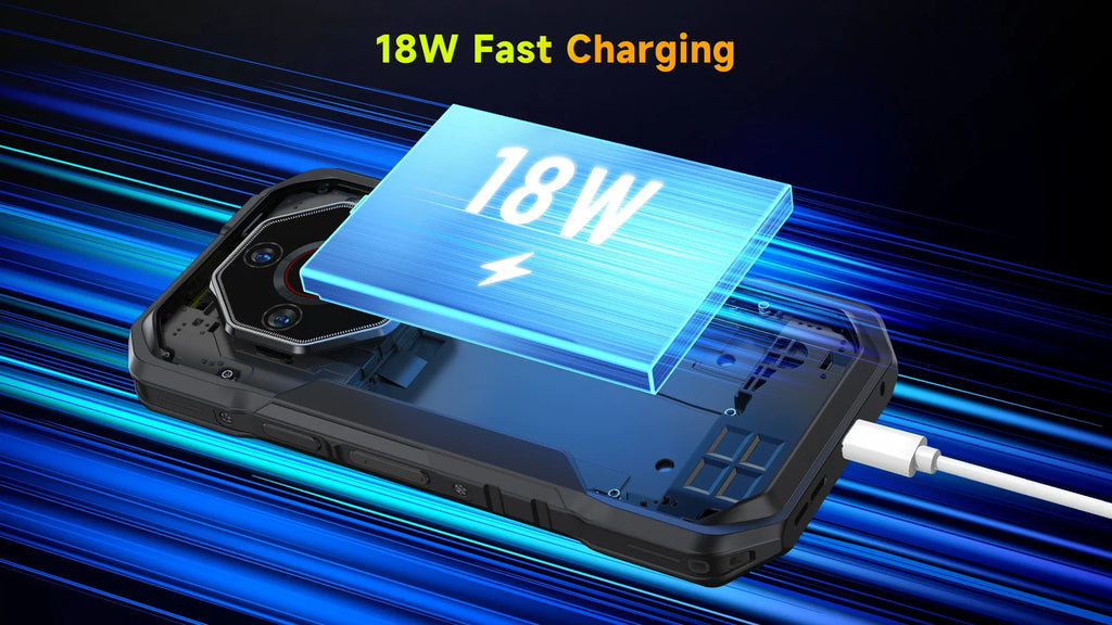 Ulefone Armor X32 4G Rugged Phone Android 14 Waterproof Smartphone 12GB RAM, 128GB ROM NFC Night Mobile Phone Global Version