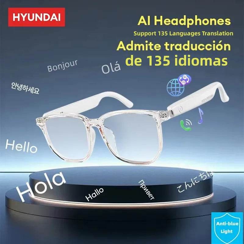 HYUNDAI HY-C8 AI Glasses Earphones With Camera Automatic voice translation Smart glasses Multi-function keys For Sports