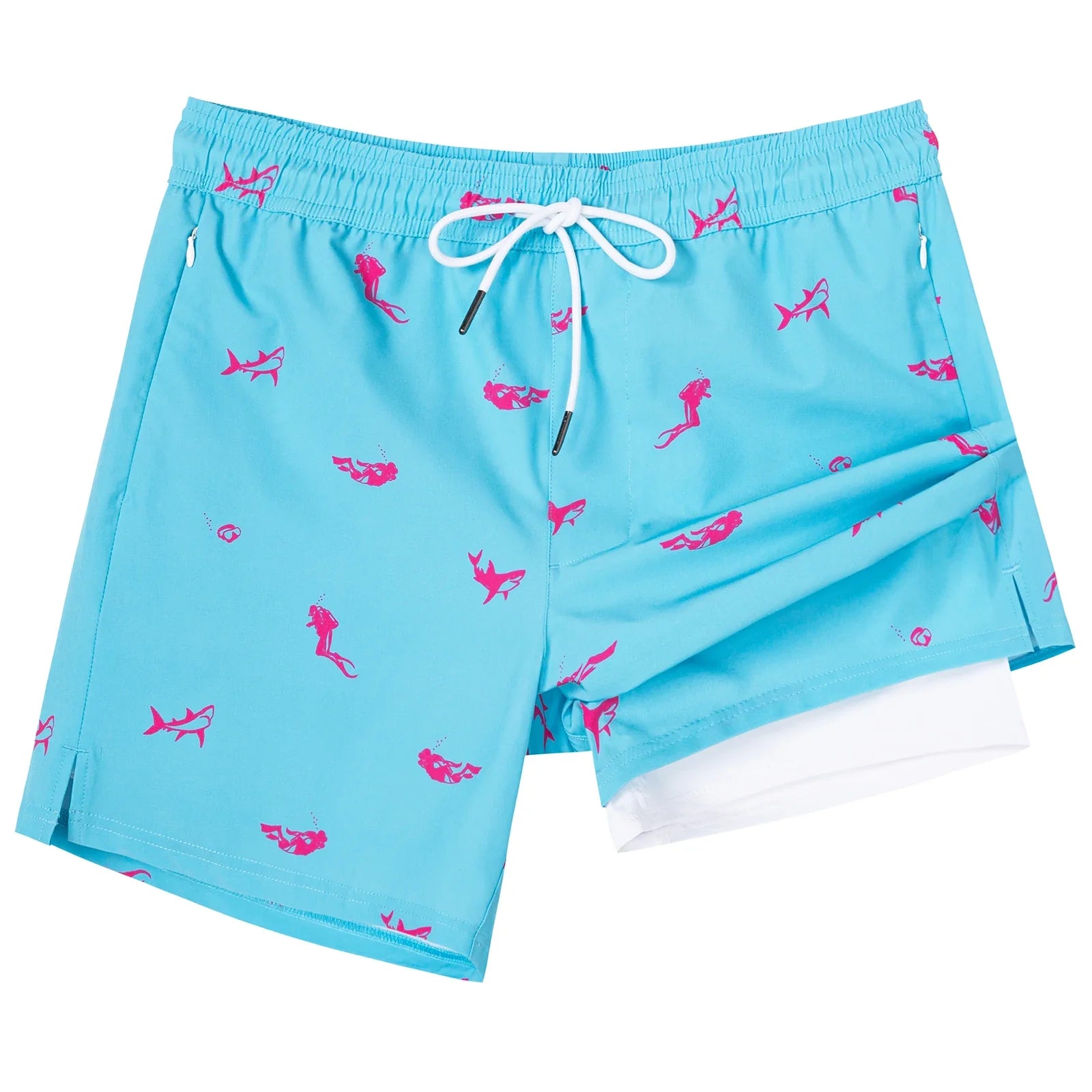 Mens Swim Quick Dry Beach Shorts