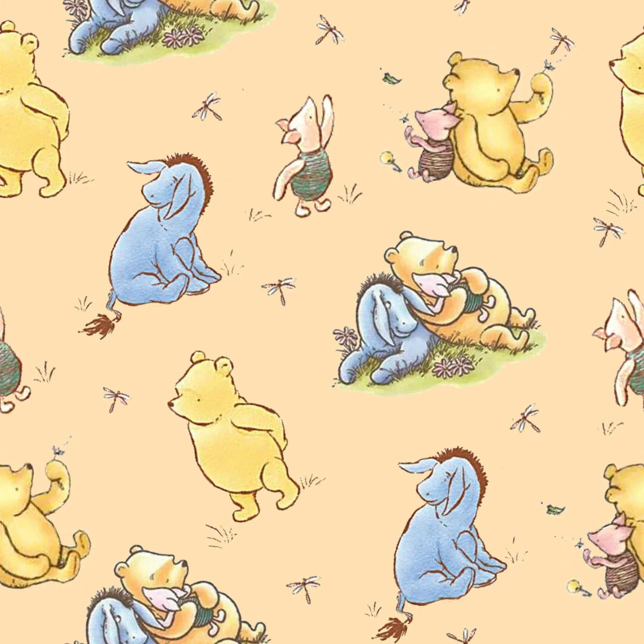 Minky Blanket - Silly Old Bear