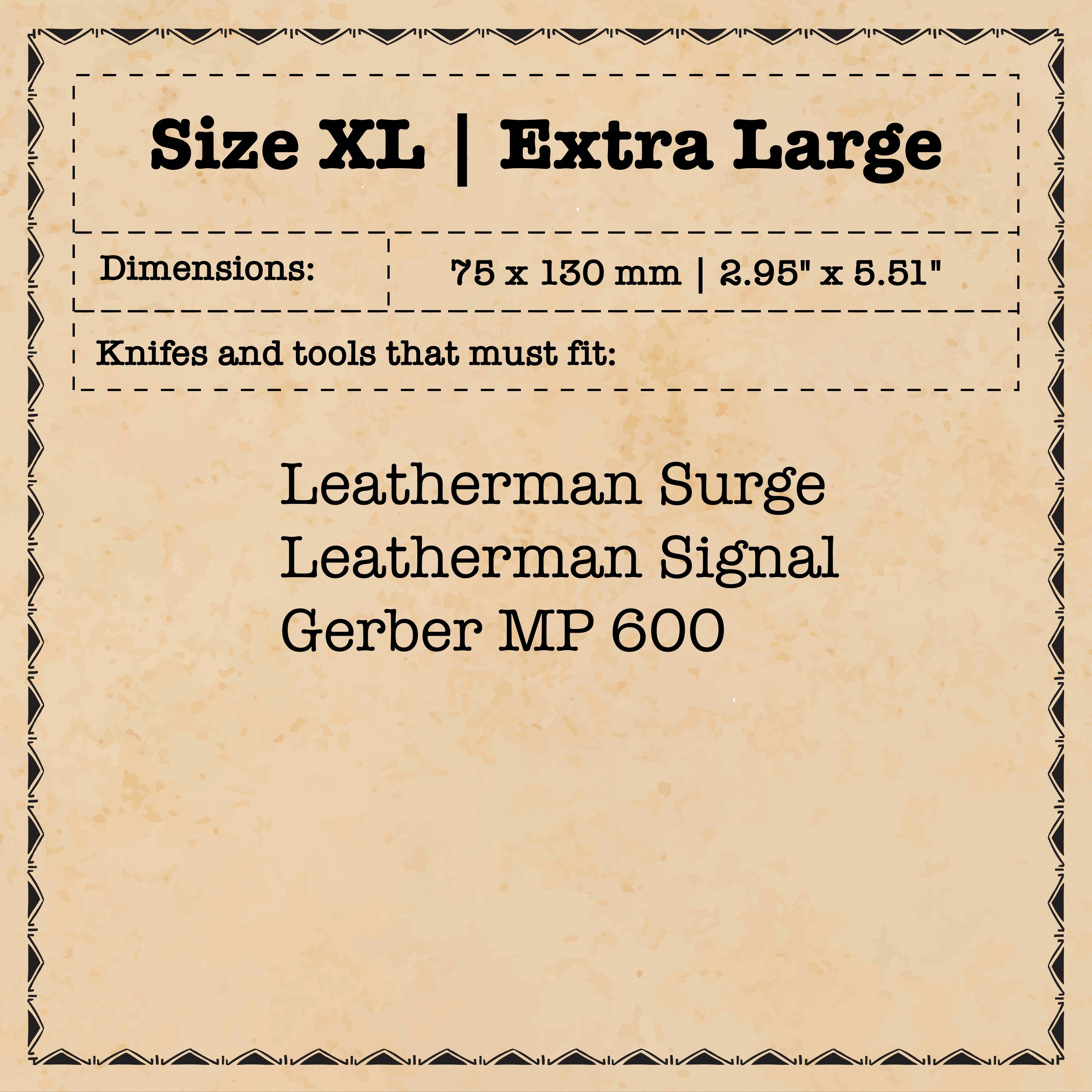 Knife Sheath - Sailor | Leather EDC | Pocket Knife Holder