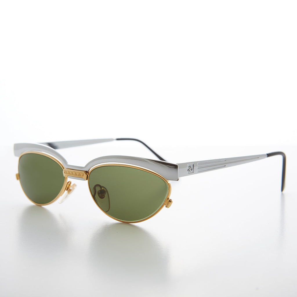 90s Floating Lens Cat Eye Vintage Sunglass - Trina 2