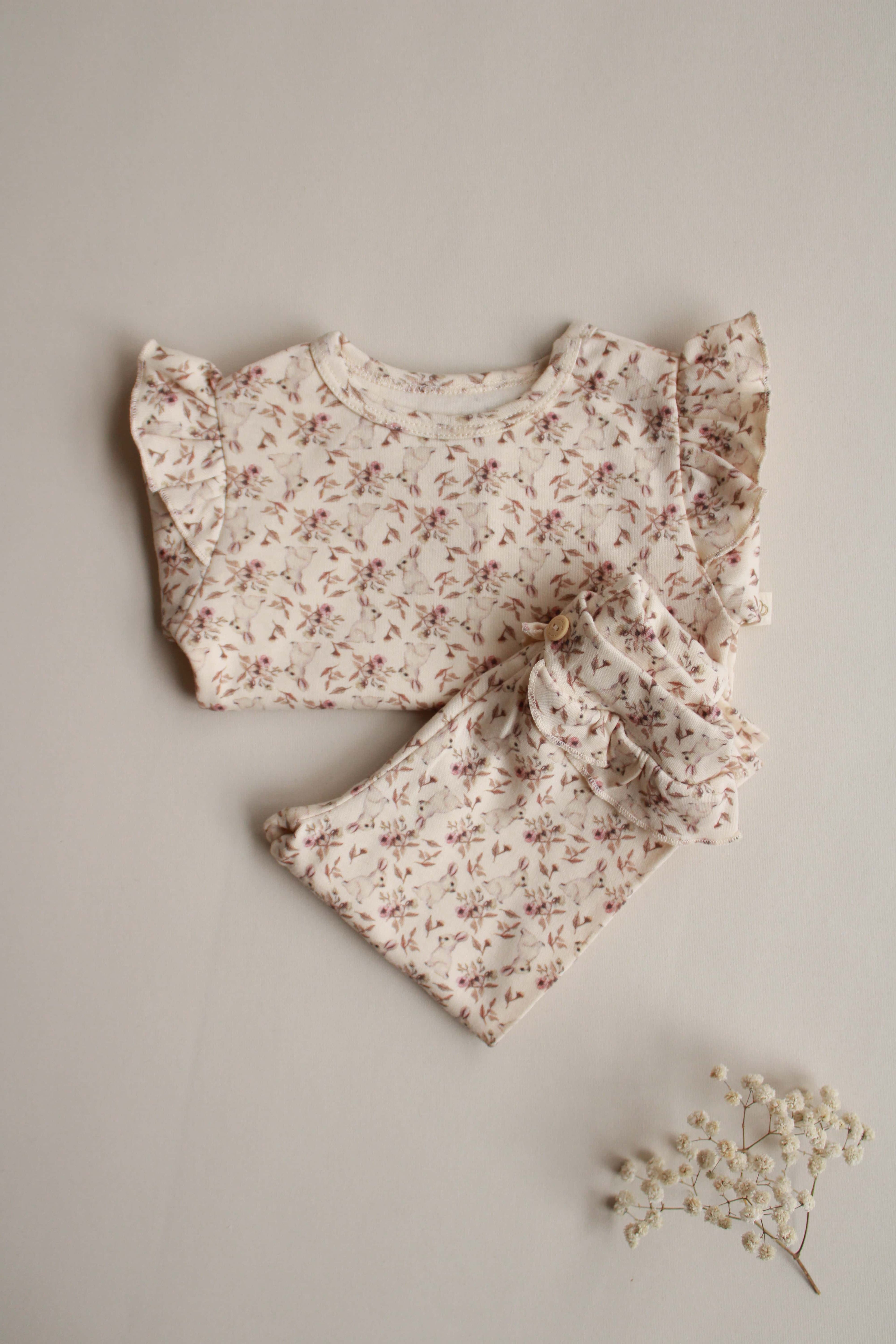 Ruffled Bunny Set