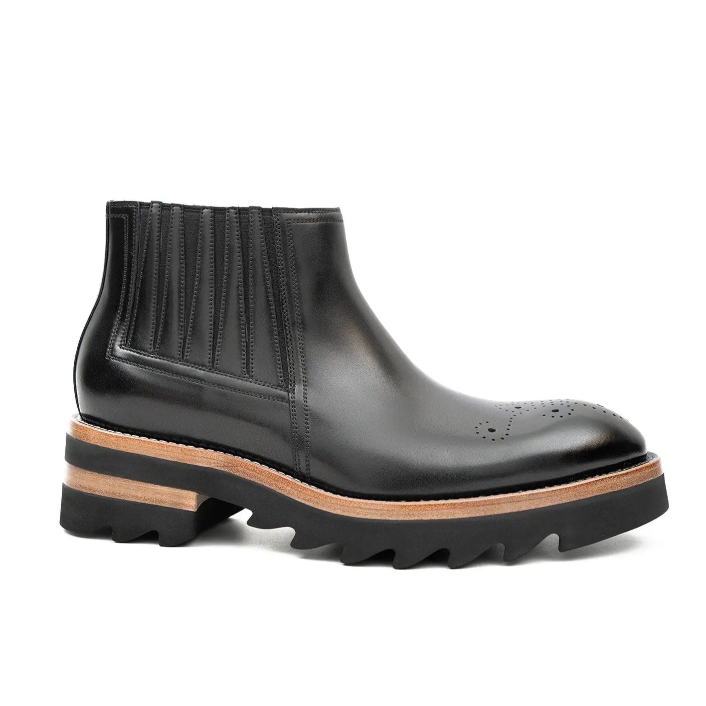 Thick - soled Chelsea Boots Black