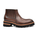 Thick - soled Chelsea Boots Brown