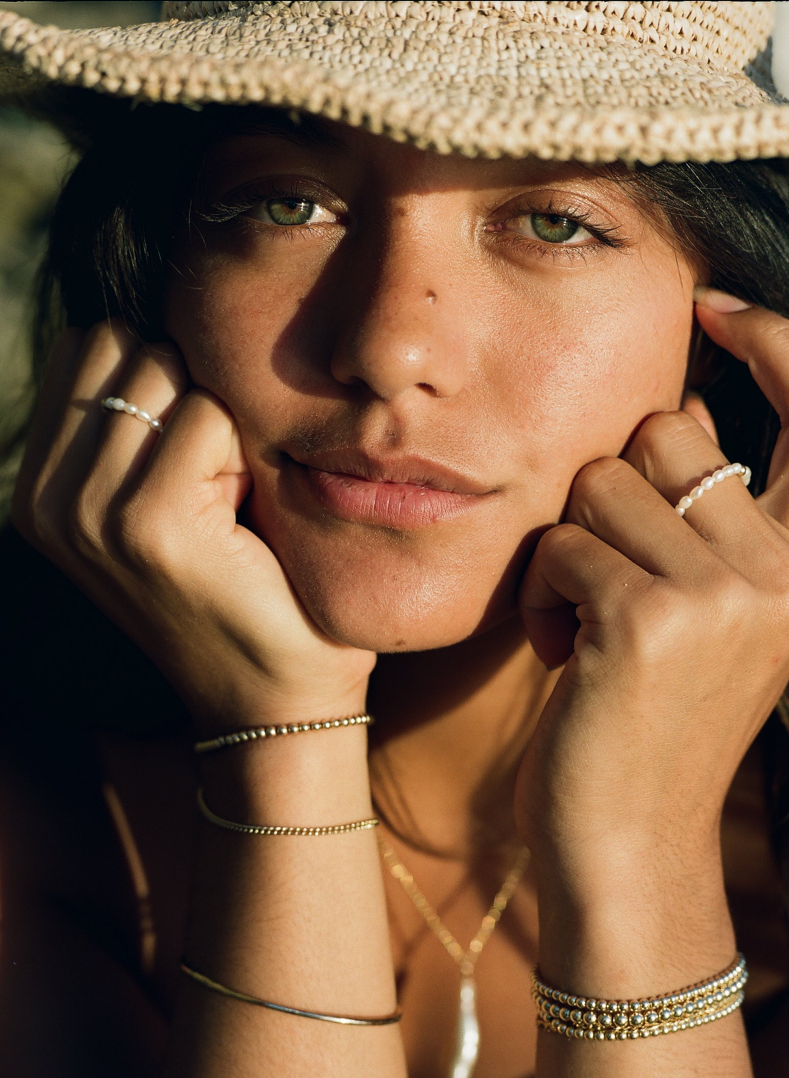 Dainty Vintage Pearl Ring