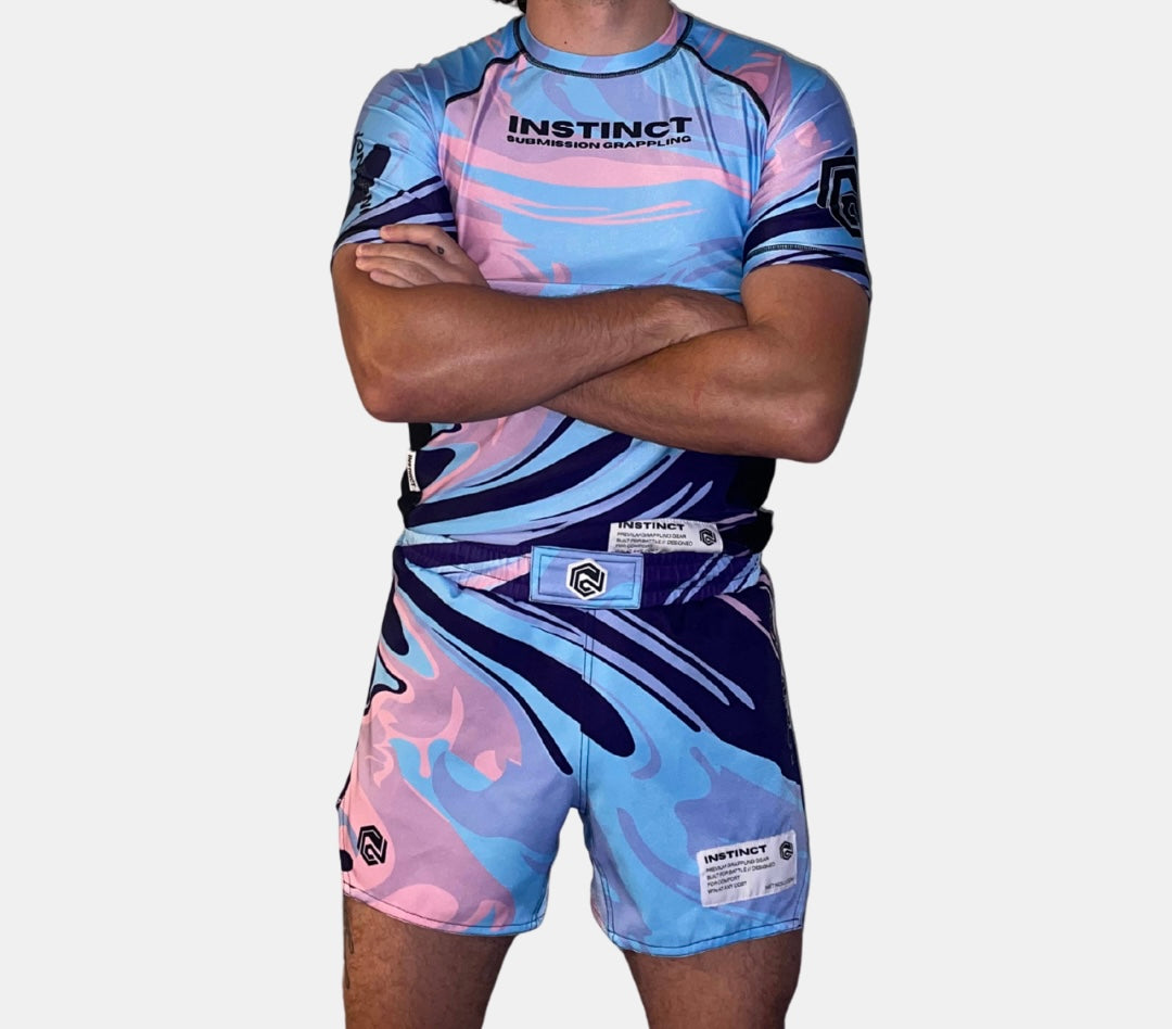 MARBLE SERIES V1 SHORT SLEEVE RASH GUARD