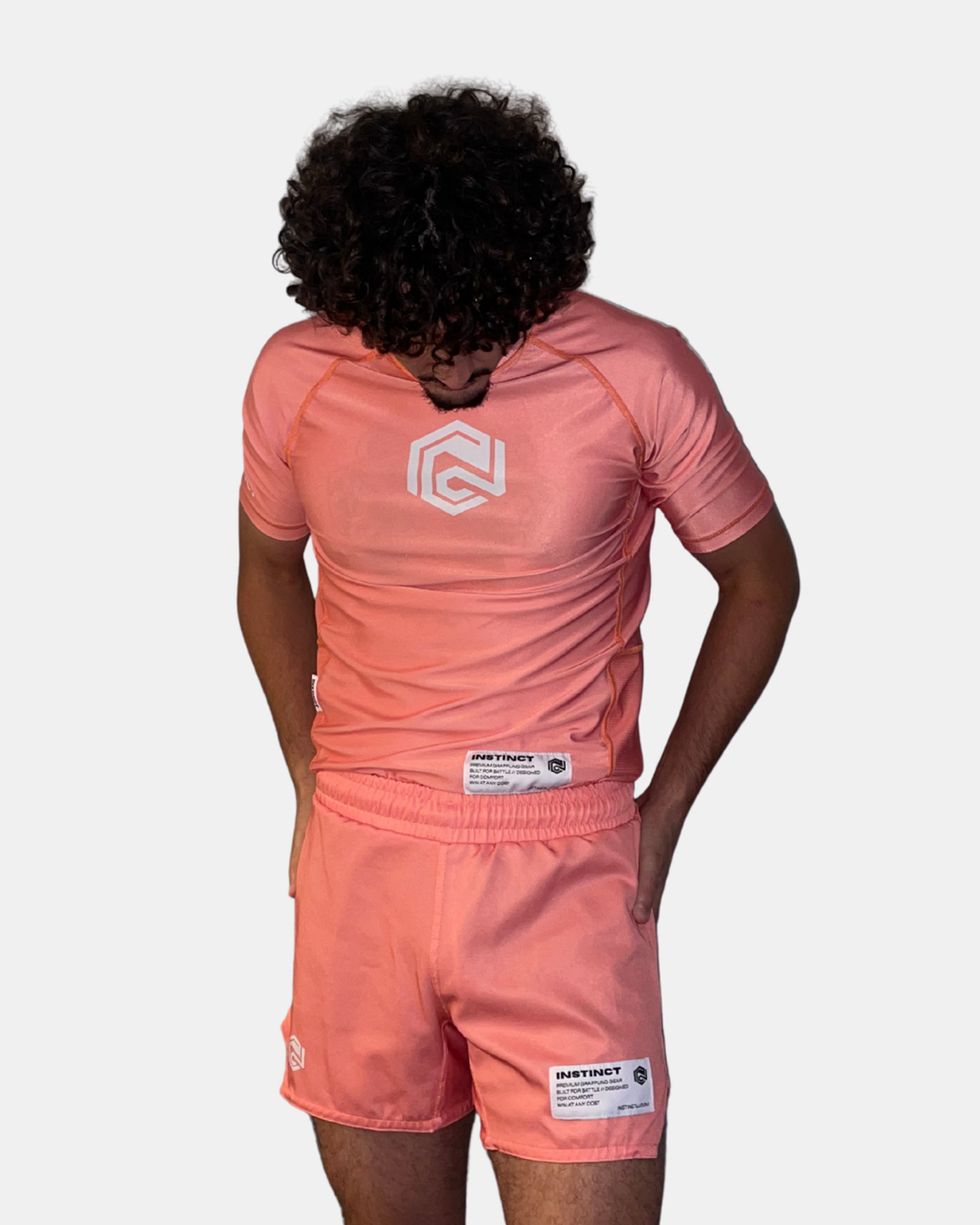 CORE SERIES COMBAT SHORTS - SALMON
