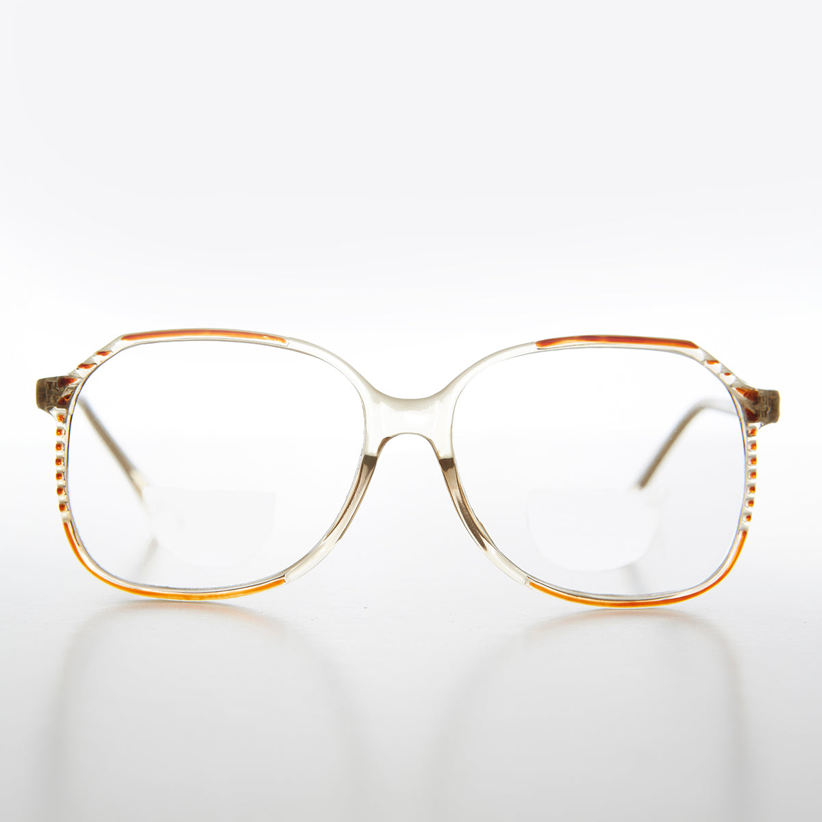 Square Retro Optical Quality Bifocal Reader - Wang