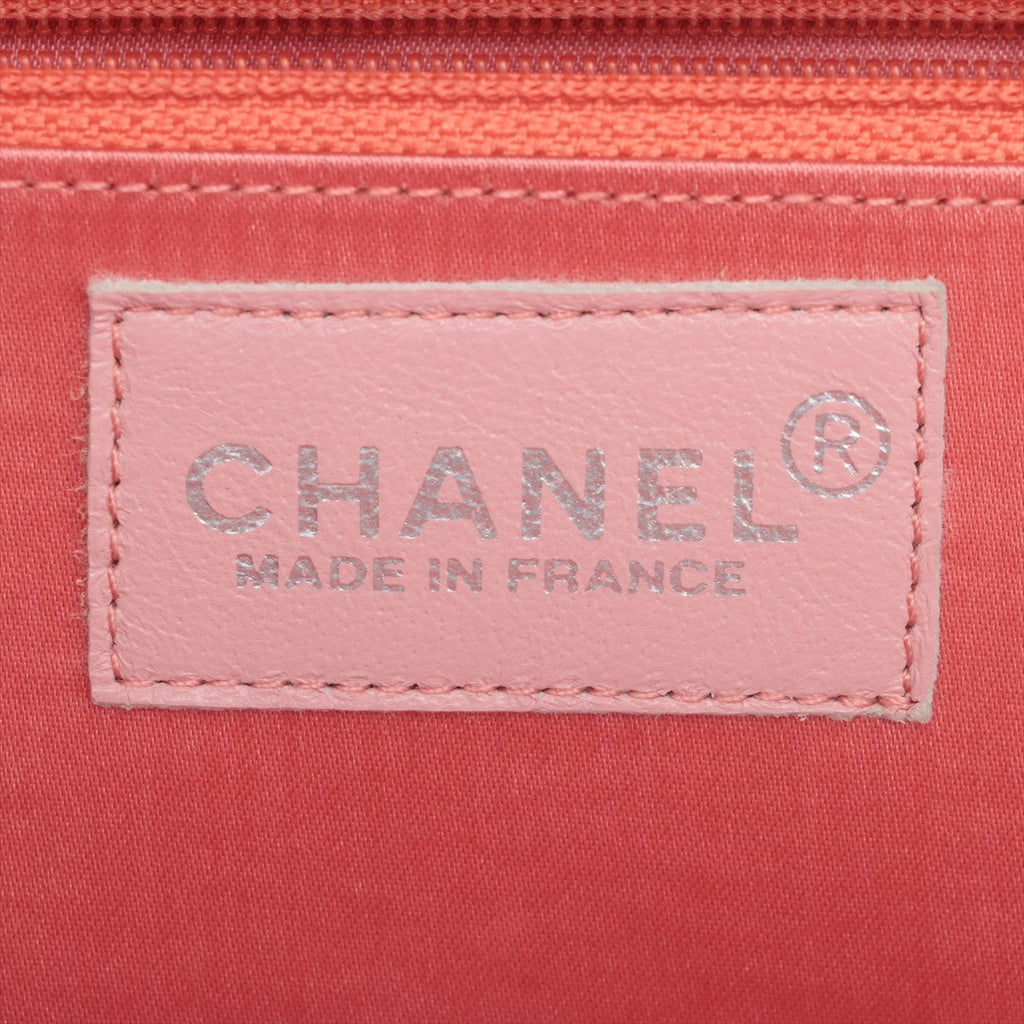 Chanel Chocolate Bar Patent Square Quilt Shoulder Bag Bordeaux Silver Metal Fittings 5 Series #2517