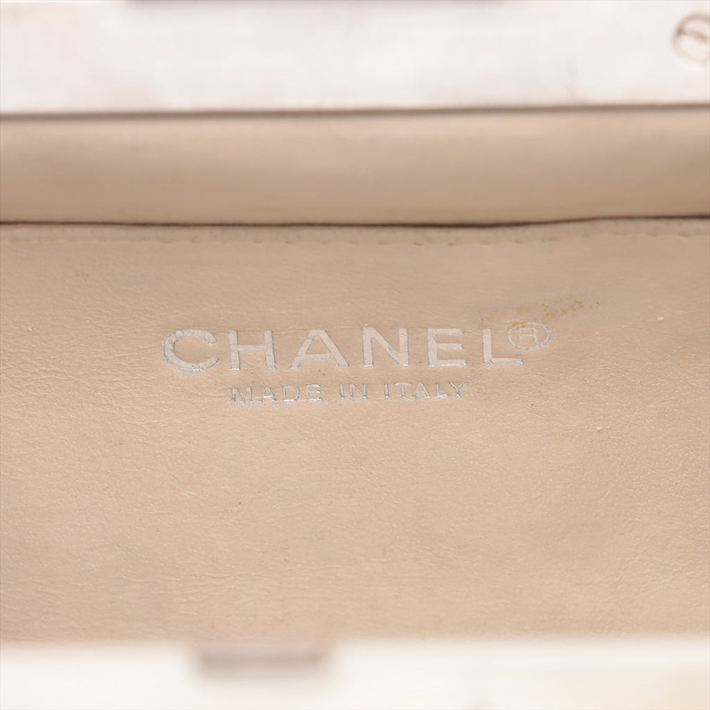Chanel Lambskin Chocolate Bar Frame Bag Black Handbag #3276