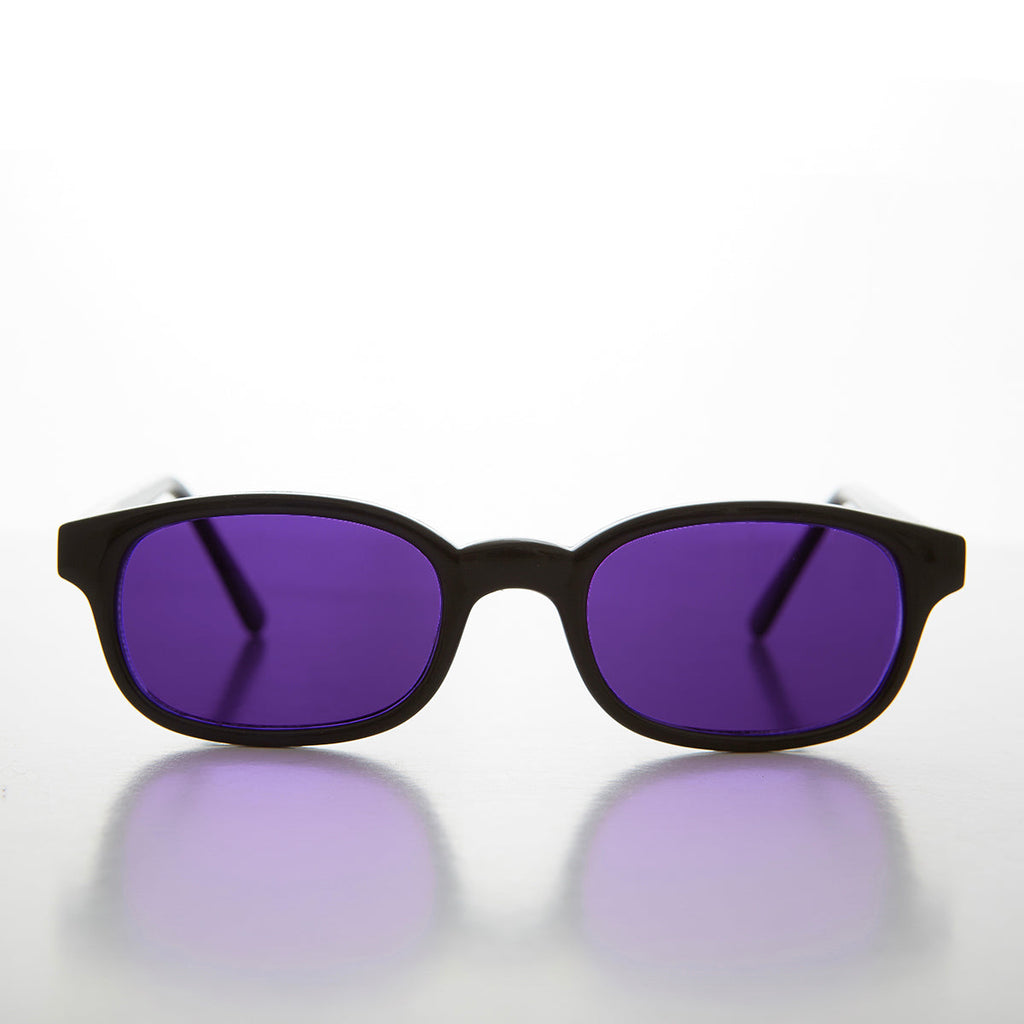 Black Rectangular Frame Tinted Lens - Zen