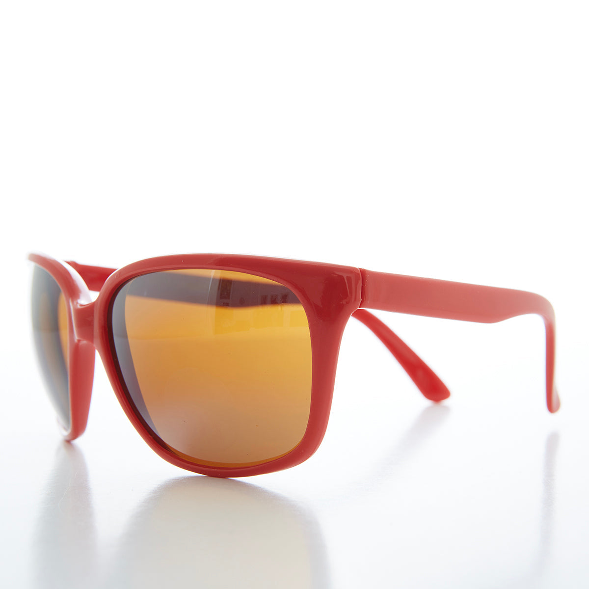 80s Classic Curved Square Sunglasses - Zucker