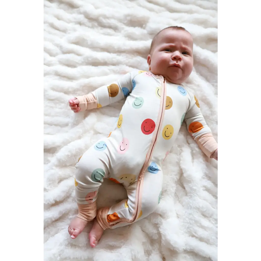 All Smiles Bamboo Baby Sleeper